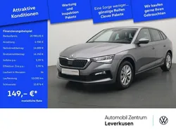 Schwarz / graphite grau (metallic) Gebraucht 2023 Skoda Scala Tour Kleinwagen | 20.980 € (Guter Preis)