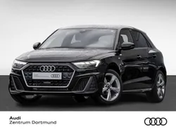 Mythosschwarz metallic Gebraucht 2025 Audi A1 Sportback S-Line Kleinwagen | 26.450 € (Fairer Preis)