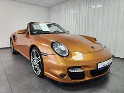 Gold Gebraucht 2009 Porsche 911 Turbo Cabriolet Chrono Cabrio | 72.997 € (Fairer Preis)