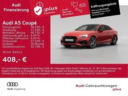 Progressivrot metallic Gebraucht 2024 Audi A5 S-Line Coupé | 58.490 € (Etwas zu teuer)