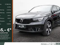 Schwarz Gebraucht 2022 Volvo EC40 Core SUV | 27.390 € (Fairer Preis)