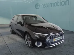 Schwarz Gebraucht 2023 Audi A3 Sportback Advanced Limousine | 32.640 € (Fairer Preis)
