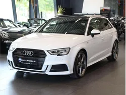 Weiß Gebraucht 2019 Audi A3 Sportback S-Line Limousine | 26.590 € (Teuer)