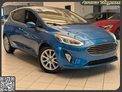 Blau Gebraucht 2019 Ford Fiesta Titanium Kleinwagen | 12.990 € (Fairer Preis)