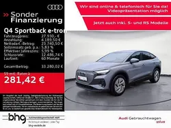 Grau Gebraucht 2022 Audi Q4 Sportback e-tron Ambiente SUV | 27.930 € (Superpreis)