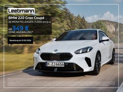 Schwarz Neu 2026 BMW 220 Coupé | 33.537 € (Superpreis)