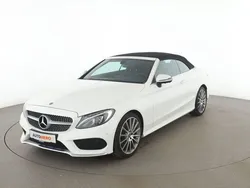 Weiß Gebraucht 2017 Mercedes C200 AMG line Cabrio | 29.550 € (Etwas zu teuer)
