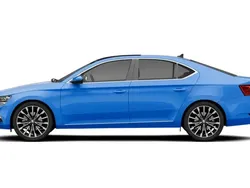 Blau Neu 2025 Skoda Superb LAURIN & KLEMENT Limousine | 52.490 €