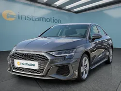 Grau Gebraucht 2021 Audi A3 S-Line Limousine | 27.399 € (Fairer Preis)