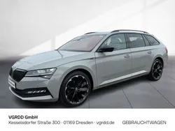 M3 steelgrau Gebraucht 2022 Skoda Superb SportLine Kombi | 34.590 € (Fairer Preis)