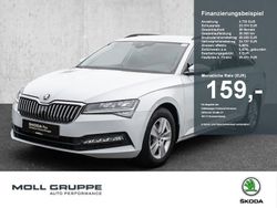 Moonweiß perleffekt (metallic) Gebraucht 2024 Skoda Superb Ambition Kombi | 29.480 € (Fairer Preis)