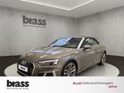 Chronosgrau metallic/verdeck schwarz Gebraucht 2024 Audi A5 Cabriolet S-Line Cabrio | 52.900 € (Etwas zu teuer)