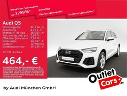 Gletscherweiß metallic Gebraucht 2022 Audi Q5 Ambiente SUV | 42.314 € (Fairer Preis)