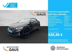 Schwarz Gebraucht 2024 VW T-Roc Cabriolet R-line Cabrio | 39.880 € (Teuer)