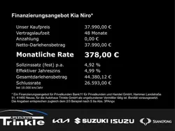 Interstellar Neu 2025 Kia Niro Spirit SUV | 37.990 € (Etwas zu teuer)