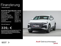 Weiß Gebraucht 2022 Audi Q4 Sportback e-tron SUV | 32.888 € (Fairer Preis)