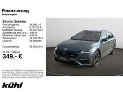 Grau Gebraucht 2021 Skoda Octavia RS Kombi | 34.590 € (Etwas zu teuer)