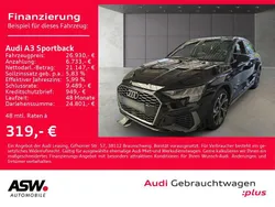 Mythosschwarz metallic Gebraucht 2022 Audi A3 Sportback e-tron S-Line Limousine | 26.930 € (Guter Preis)