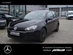Schwarz Gebraucht 2009 VW Golf VI Trendline Kleinwagen | 4.250 € (Guter Preis)