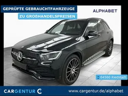 Obsidianschwarz Gebraucht 2020 Mercedes GLC300 AMG line SUV | 37.795 € (Etwas zu teuer)
