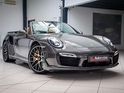 Grau Gebraucht 2015 Porsche 911 Turbo S Cabriolet Chrono Cabrio | 132.990 € (Etwas zu teuer)