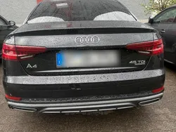 Schwarz Gebraucht 2019 Audi A4 S-Line Limousine | 33.900 € (Etwas zu teuer)