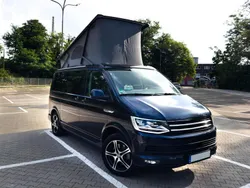 Blau Gebraucht 2017 VW T6 California Van | 49.995 € (Teuer)