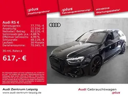 Mythosschwarz metallic Gebraucht 2023 Audi RS4 Ambiente Kombi | 77.770 € (Etwas zu teuer)
