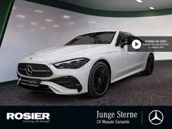 Weiss / polarweiß Gebraucht 2024 Mercedes 220 AMG Cabrio | 63.440 €