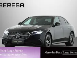 Schwarz Gebraucht 2024 Mercedes E200 AMG Limousine | 48.980 € (Fairer Preis)