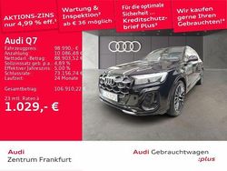 Mythosschwarz metallic Gebraucht 2025 Audi Q7 S-Line SUV | 98.990 €