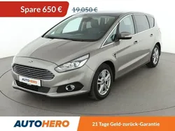 Grau Gebraucht 2016 Ford S-MAX Titanium Van / Kleinbus | 18.400 € (Fairer Preis)