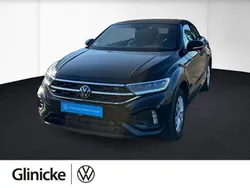 Schwarz Gebraucht 2024 VW T-Roc Cabriolet R-line Cabrio | 34.980 € (Fairer Preis)