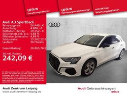 Weiß Gebraucht 2022 Audi A3 S-Line Limousine | 24.440 € (Superpreis)