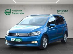 Caribbean blue metallic Gebraucht 2016 VW Touran Highline Van / Kleinbus | 21.785 € (Fairer Preis)