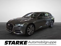 Blau (firmamentblau metallic) Gebraucht 2023 Audi A6 Advanced Kombi | 49.350 € (Teuer)