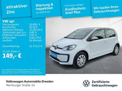 Weiß Gebraucht 2022 VW up! Kleinwagen | 10.480 € (Guter Preis)