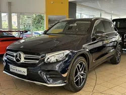 Cavansitblau (metallic) Gebraucht 2018 Mercedes GLC250 AMG line SUV | 31.950 € (Fairer Preis)