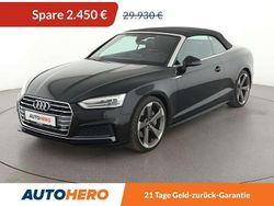 Schwarz Gebraucht 2018 Audi A5 Cabriolet S-Line Cabrio | 27.480 € (Guter Preis)