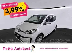 Weiß Gebraucht 2021 VW up! move up! Kleinwagen | 9.922 € (Fairer Preis)