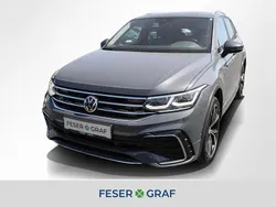 Delfingrau metallic Gebraucht 2021 VW Tiguan R-line SUV | 34.840 € (Fairer Preis)
