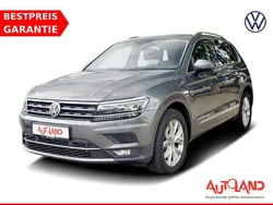 Indiumgrau metallic (metallic) Gebraucht 2019 VW Tiguan Highline SUV | 28.950 € (Fairer Preis)