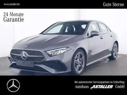 Grau Gebraucht 2024 Mercedes A200 AMG line Limousine | 37.899 € (Teuer)