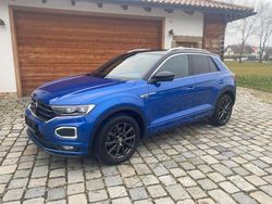 Ravennablau metallic Gebraucht 2021 VW T-Roc R-line SUV | 22.900 € (Guter Preis)