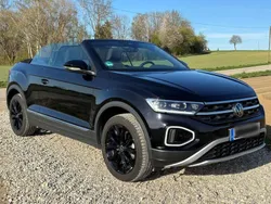 Schwarz Gebraucht 2024 VW T-Roc Cabriolet Style Cabrio | 29.999 € (Superpreis)