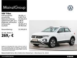 Pure white Gebraucht 2025 VW T-Roc Goal SUV | 28.430 € (Superpreis)
