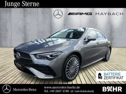 Lack mountaingrau Gebraucht 2024 Mercedes CLA250e AMG Limousine | 37.850 € (Guter Preis)