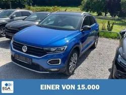 Blau metallic Gebraucht 2019 VW T-Roc Sportline SUV | 24.700 € (Fairer Preis)