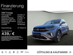 Clear blue metallic Neu 2025 VW T-Cross Style SUV | 33.140 € (Etwas zu teuer)
