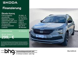 Grau Gebraucht 2022 Skoda Karoq SportLine SUV | 24.390 € (Fairer Preis)